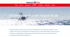 Desktop Screenshot of nederlof-fish.nl